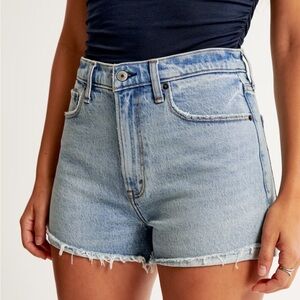 Abercrombie Mom Shorts Curve Love NWT